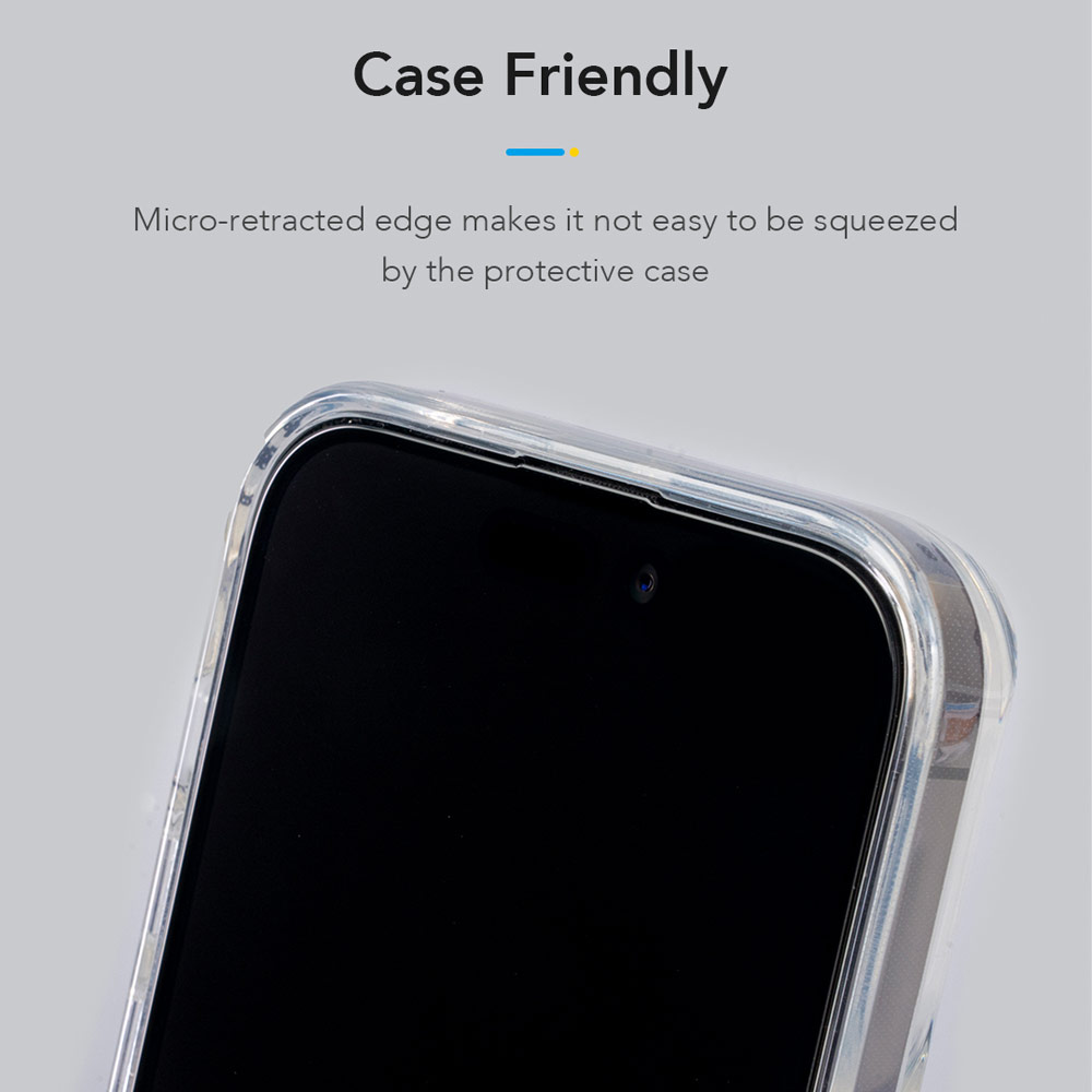 Picture of Apple iPhone 17 Pro Max 6.9 Screen Protector | Hoda Privacy Full Coverage Tempered Glass Screen Protector for iPhone 17 Pro Max 6.9 (Anti Peep)