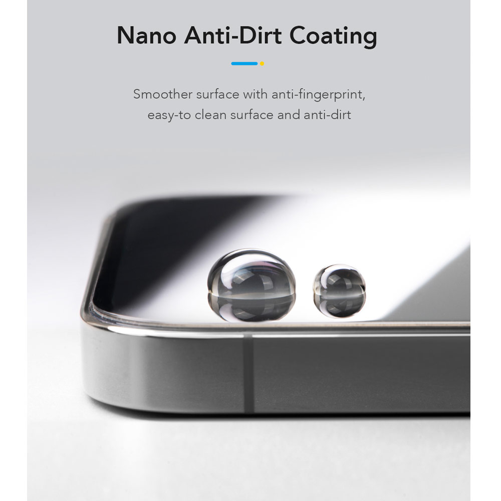 Picture of Apple iPhone 15 Plus 6.7 Screen Protector | Hoda 0.33mm 2.5D Full Coverage Tempered Glass Screen Protector for iPhone 16 Plus 6.7 15 Plus 6.7 with Dust Free Helper (Clear)