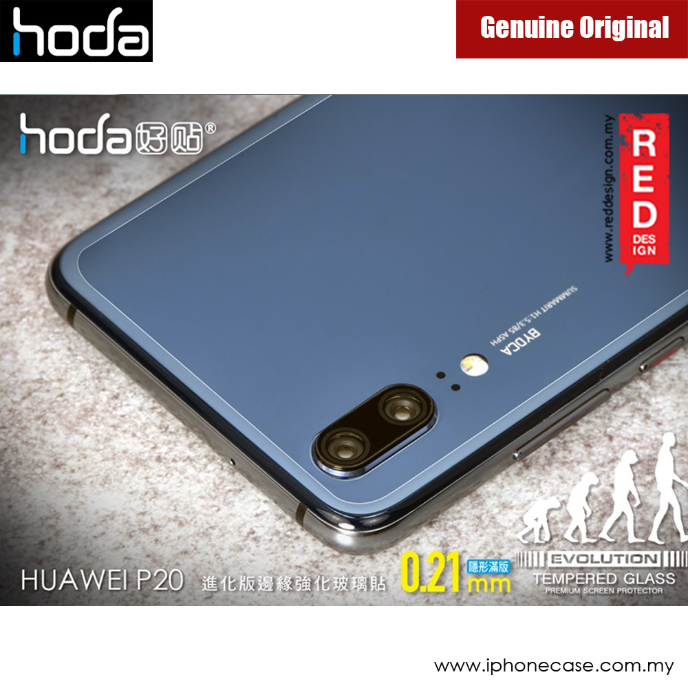 Picture of Huawei P20  | Hoda Evolution Premium Clear 9H Tempered Glass for Huawei P20 (0.21 mm Strengthen Edge Black)