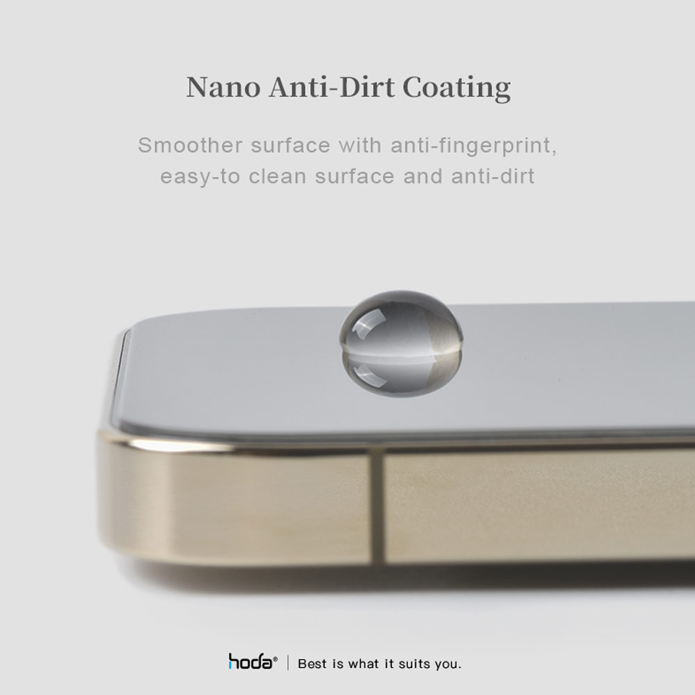 Picture of Apple iPhone 13 mini 5.4 Screen Protector | Hoda 0.33mm 2.5D Full Coverage Tempered Glass Screen Protector for Apple iPhone 13 Mini 5.4 (Black)