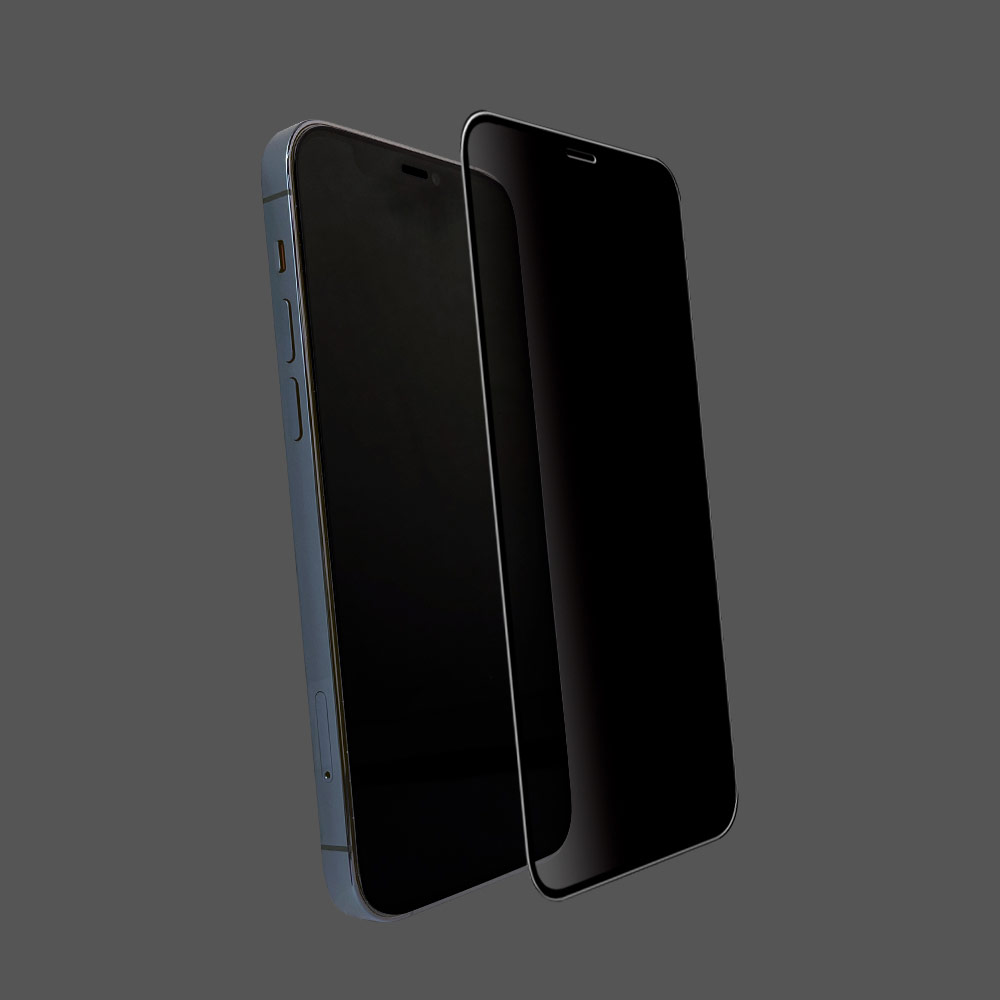 Picture of Apple iPhone 13 Pro Max 6.7 Screen Protector | Hoda 0.33mm 2.5D Full Coverage Tempered Glass Screen Protector for Apple iPhone 13 Pro Max (Anti Peeper Anti View)