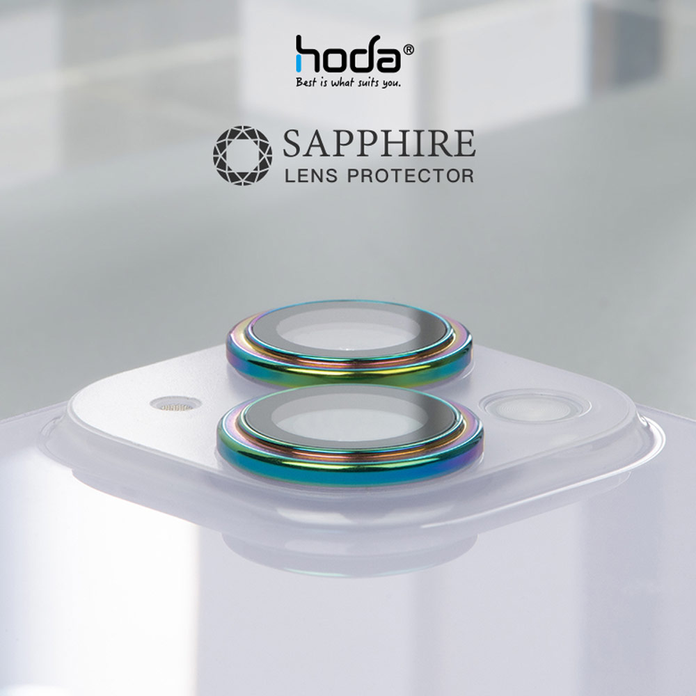 Picture of Apple iPhone 14 Plus 6.7 | Hoda Sapphire Lens Protector for iPhone 14 6.1 iPhone 14 Plus 6.7 (2PCS Red)