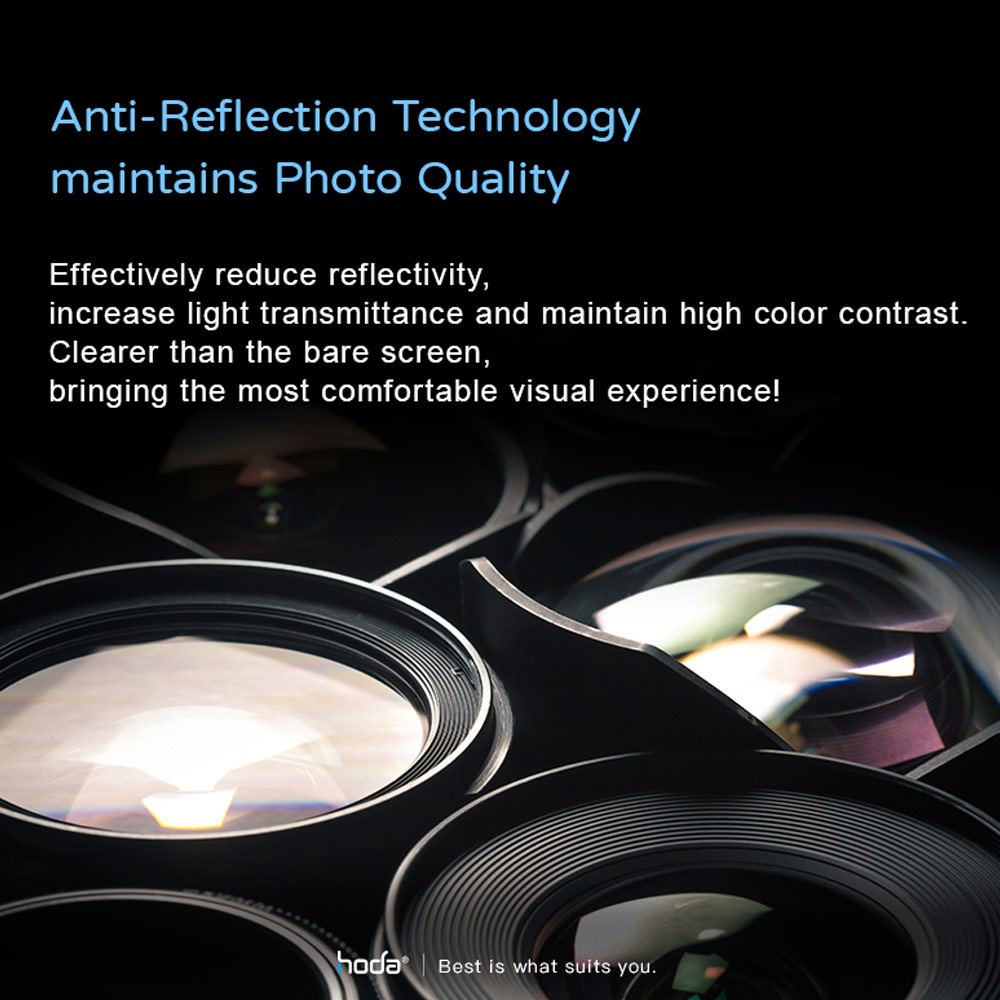 Picture of Apple iPhone 14 Plus 6.7 | Hoda Sapphire Lens Protector for iPhone 14 6.1 iPhone 14 Plus 6.7 (2PCS Red)