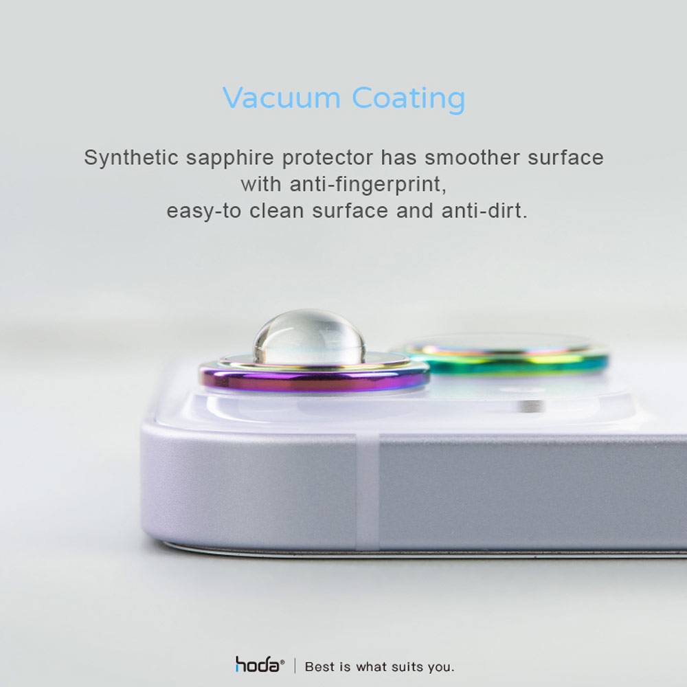 Picture of Apple iPhone 14 Plus 6.7 | Hoda Sapphire Lens Protector for iPhone 14 6.1 iPhone 14 Plus 6.7 (2PCS Red)