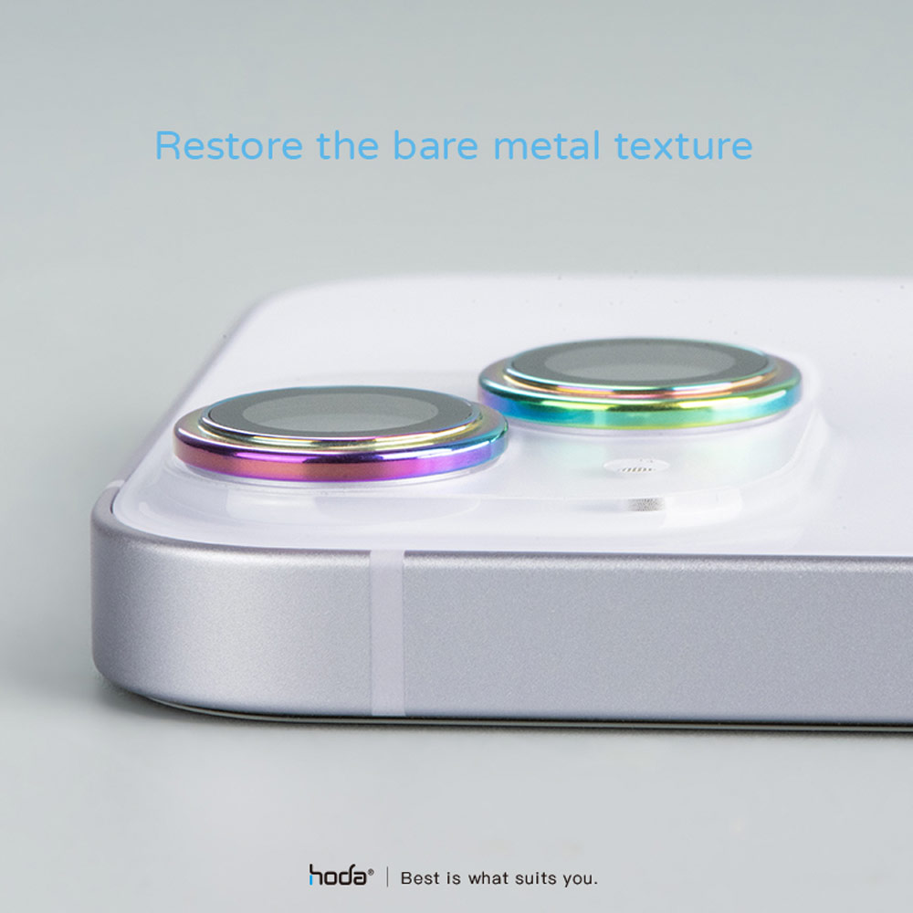 Picture of Apple iPhone 14 Plus 6.7 | Hoda Sapphire Lens Protector for iPhone 14 6.1 iPhone 14 Plus 6.7 (2PCS Red)