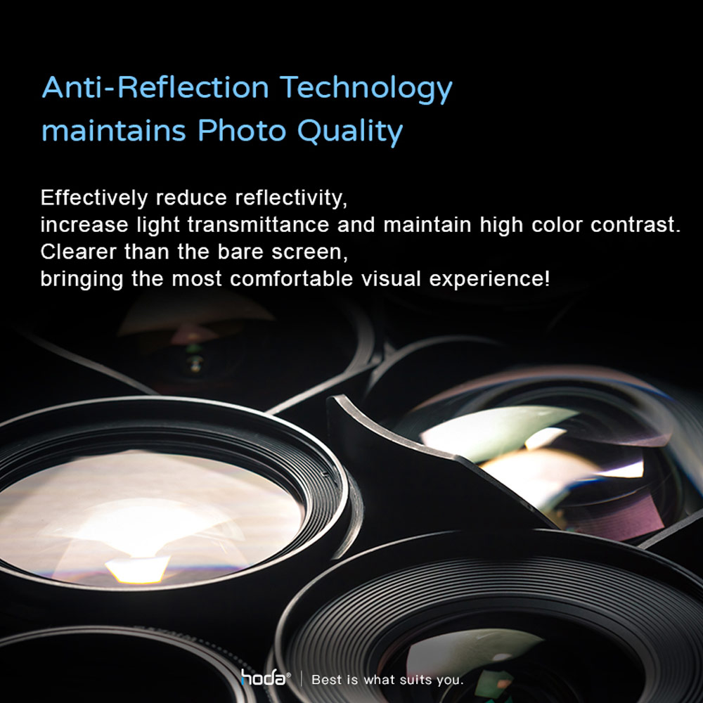 Picture of Apple iPhone 14 Pro Max 6.7  | Hoda Sapphire Lens Protector for iPhone 14 Pro 6.1 iPhone 14 Pro Max 6.7  (3PCS Silver)