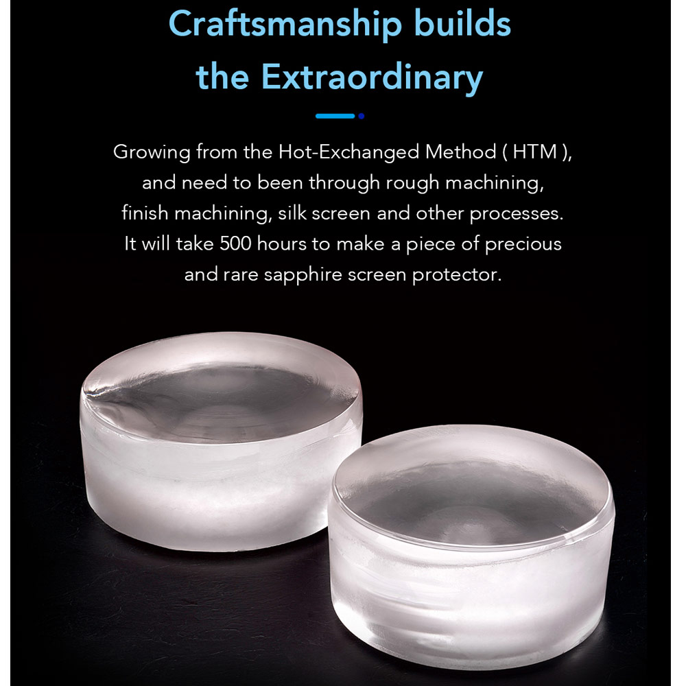 Picture of Apple iPhone 16 Pro 6.3 | Hoda Sapphire Lens Protector for iPhone 16 Pro 6.3 iPhone 16 Pro Max 6.9 (3PCS White Titanium)