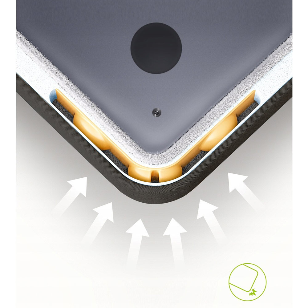 Picture of Innostyle Omiprotect Carrying Sleeve Shock Proof Laptop Notebook Sleeve with Front Compartment for up to 16 inches Laptop (Black)