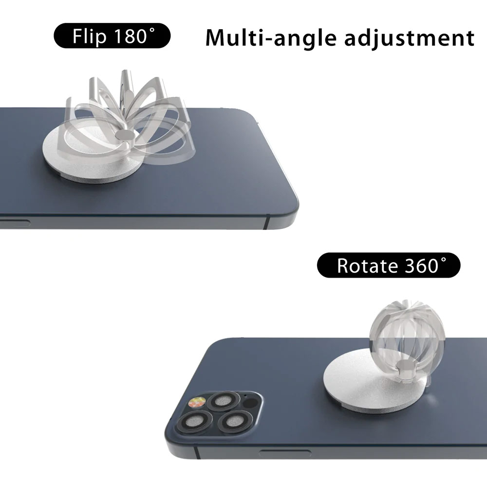 Picture of AAUXX iRing Pop Ring Holder Phone Grip and Kickstand Stand Work with wireless charging (Cinnamon Orange)