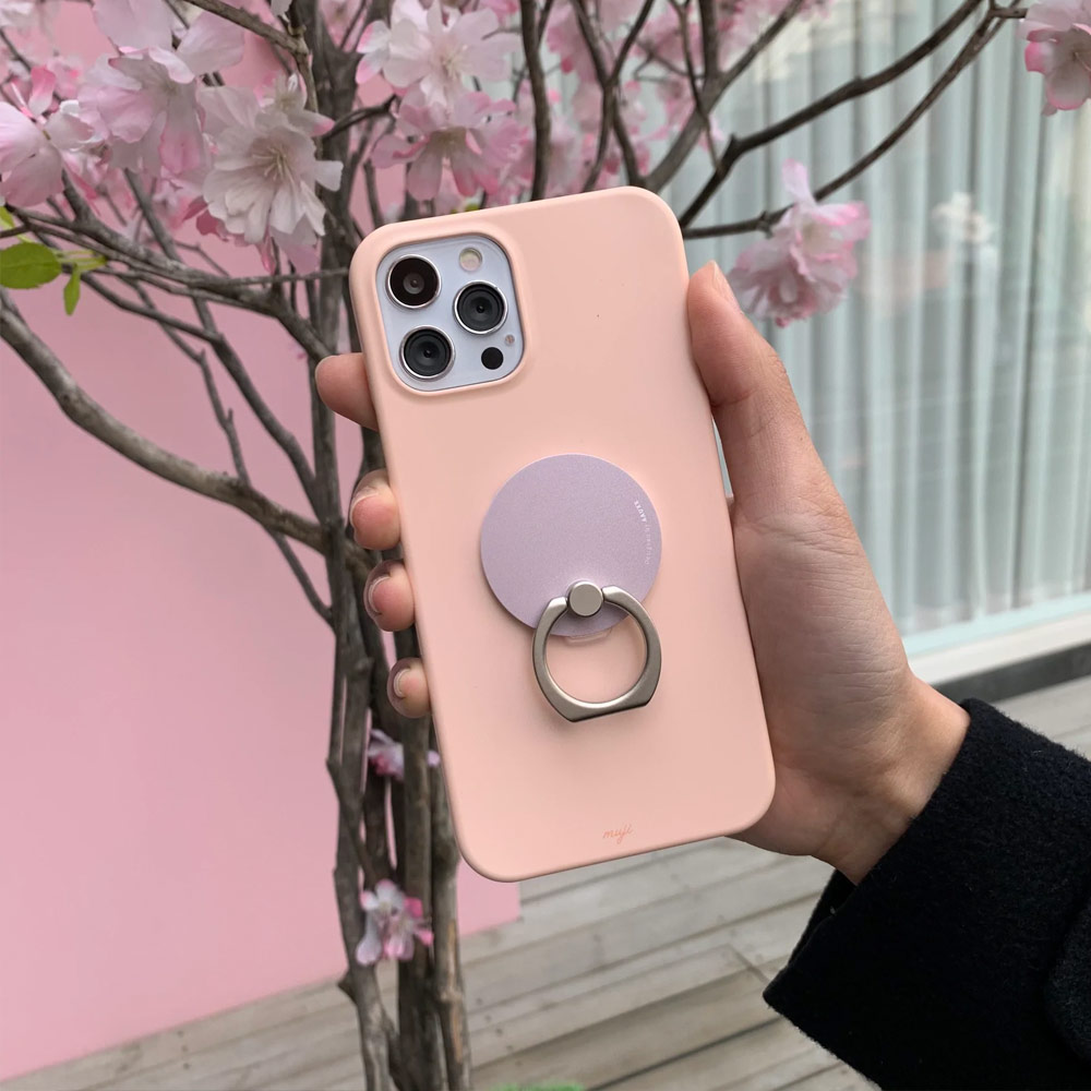 Picture of AAUXX iRing Pop Ring Holder Phone Grip and Kickstand Stand Work with wireless charging (Cinnamon Orange)