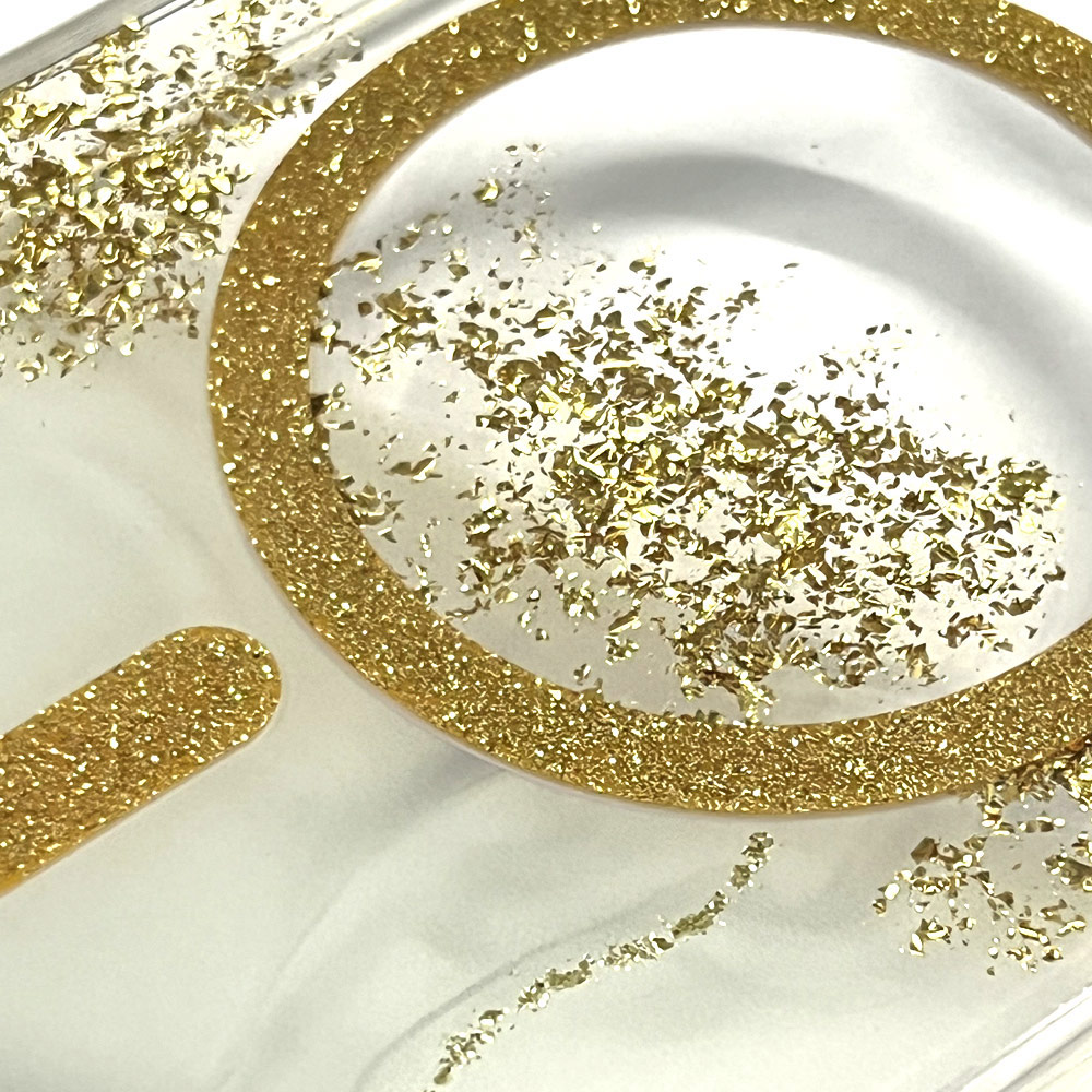 Picture of Apple iPhone 15 Pro Max 6.7 Case | Red Design Choices Starlight Shining Magnetic Magsafe Compatible Case for Apple iPhone 15 Pro Max 6.7 (Gold White Marble)