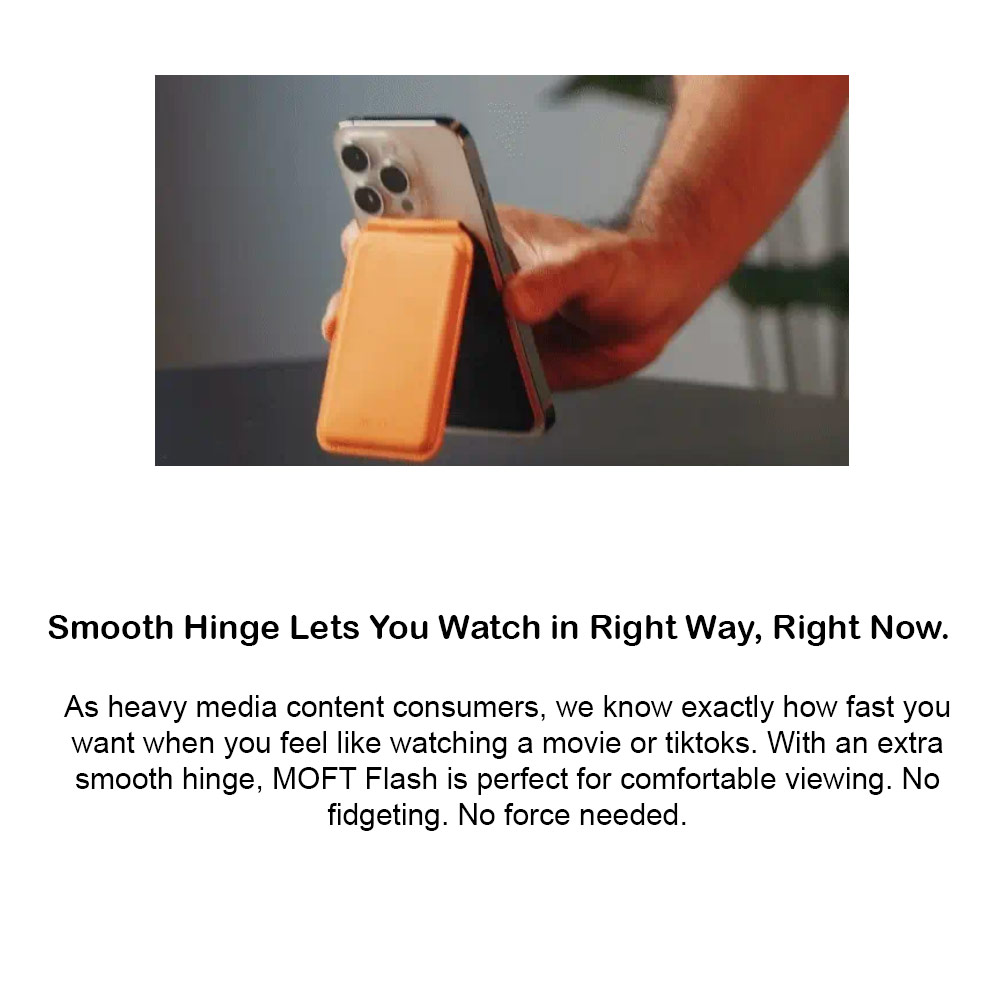 Picture of Apple iPhone 14 Pro Max 6.7 | MOFT Snap Magnetic Compatible Flash Wallet and Stand for iPhone 13 iPhone 14 Pro Max Card Holder Phone Stand (Blue)