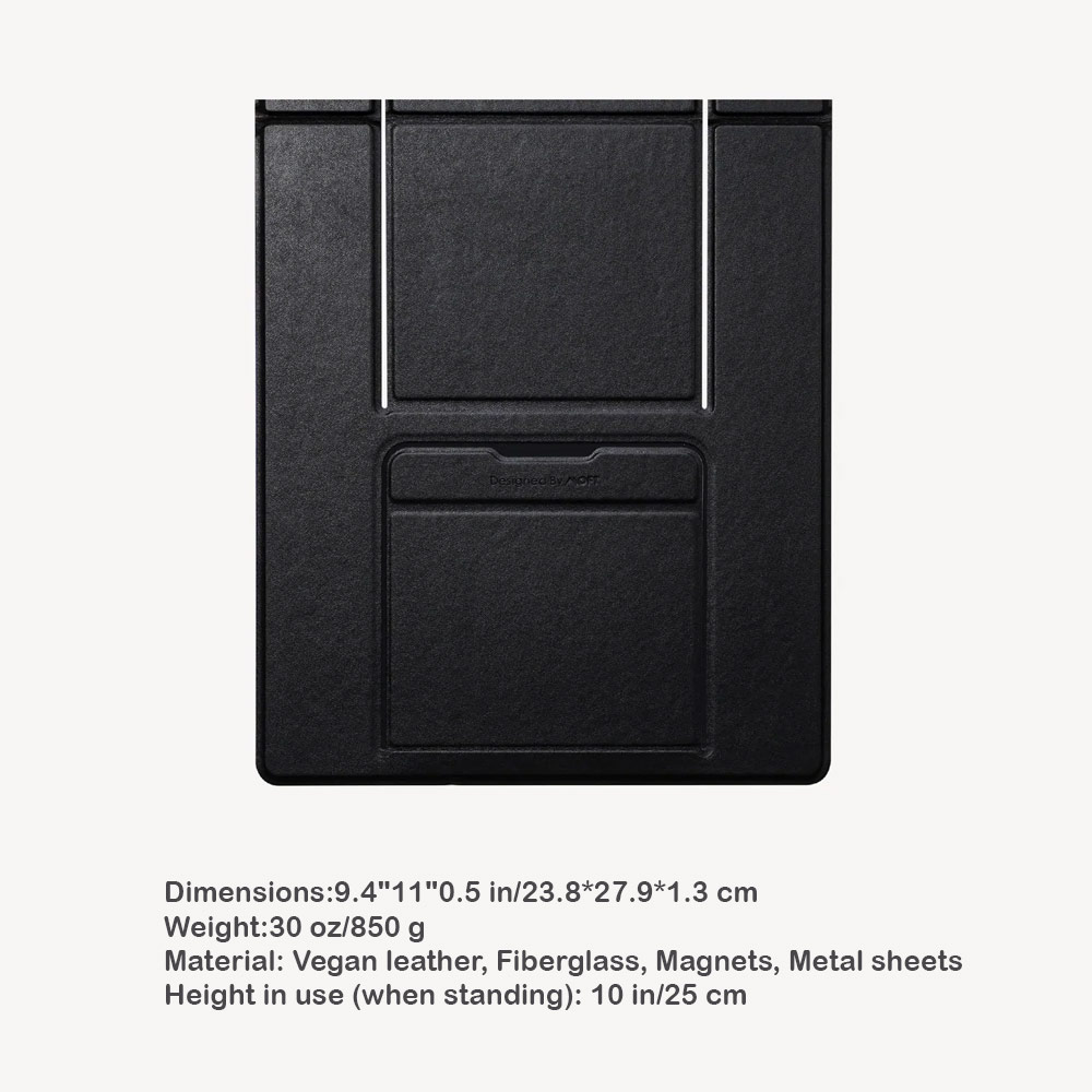 Picture of Apple MacBook Pro 13\" 2020  | MOFT Z Laptop Sit Stand Laptop Desk Stand Multiple Angle Adjustable Stand for Laptop Notebook at Home Office  (Gray)