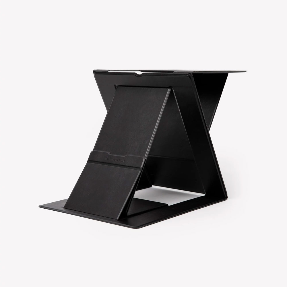 Picture of Apple MacBook Pro 13\" 2020  | MOFT Z Laptop Sit Stand Laptop Desk Stand Multiple Angle Adjustable Stand for Laptop Notebook at Home Office  (Gray)