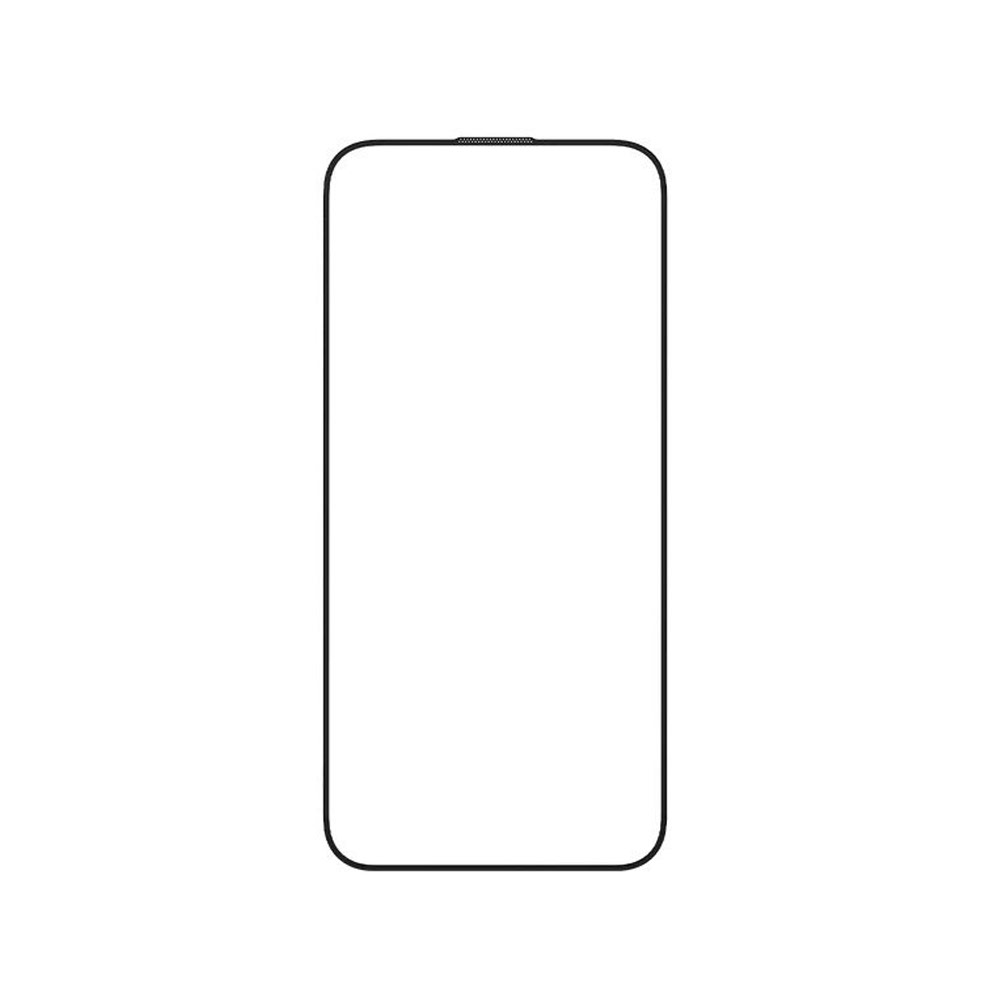 Picture of Apple iPhone 14 Pro 6.1 Screen Protector | Momax 3D Full Coverage Tempered Glass Screen Protector for Apple iPhone 15 6.1 14 Pro 6.1 with Easy DIY Installation Kit Helper (HD Ultra Clear Black)