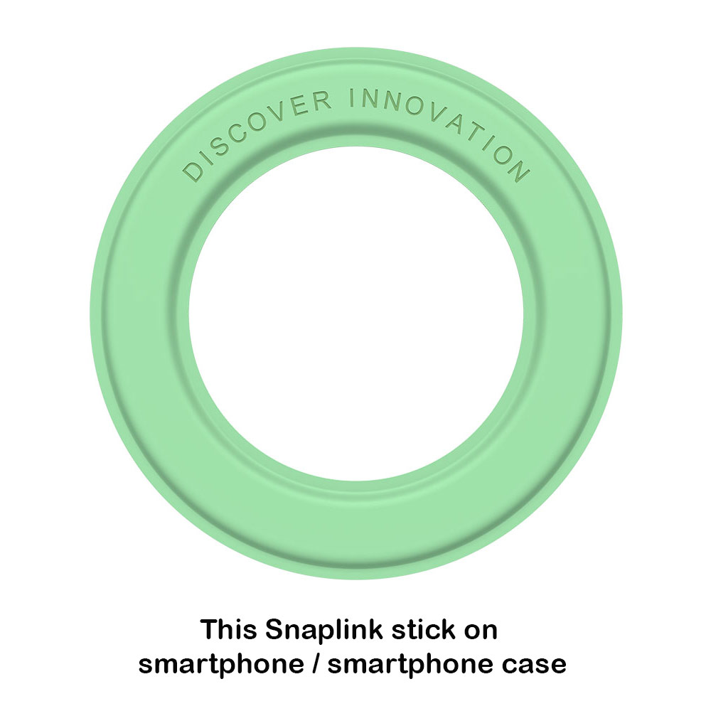 Picture of Apple iPhone 12 6.1  | Nillkin Snap Link Magnetic Sticker Compatible with MagSafe for iPhone 12 Pro Max iPhone 13 Pro Max Others Smartphone (Green)