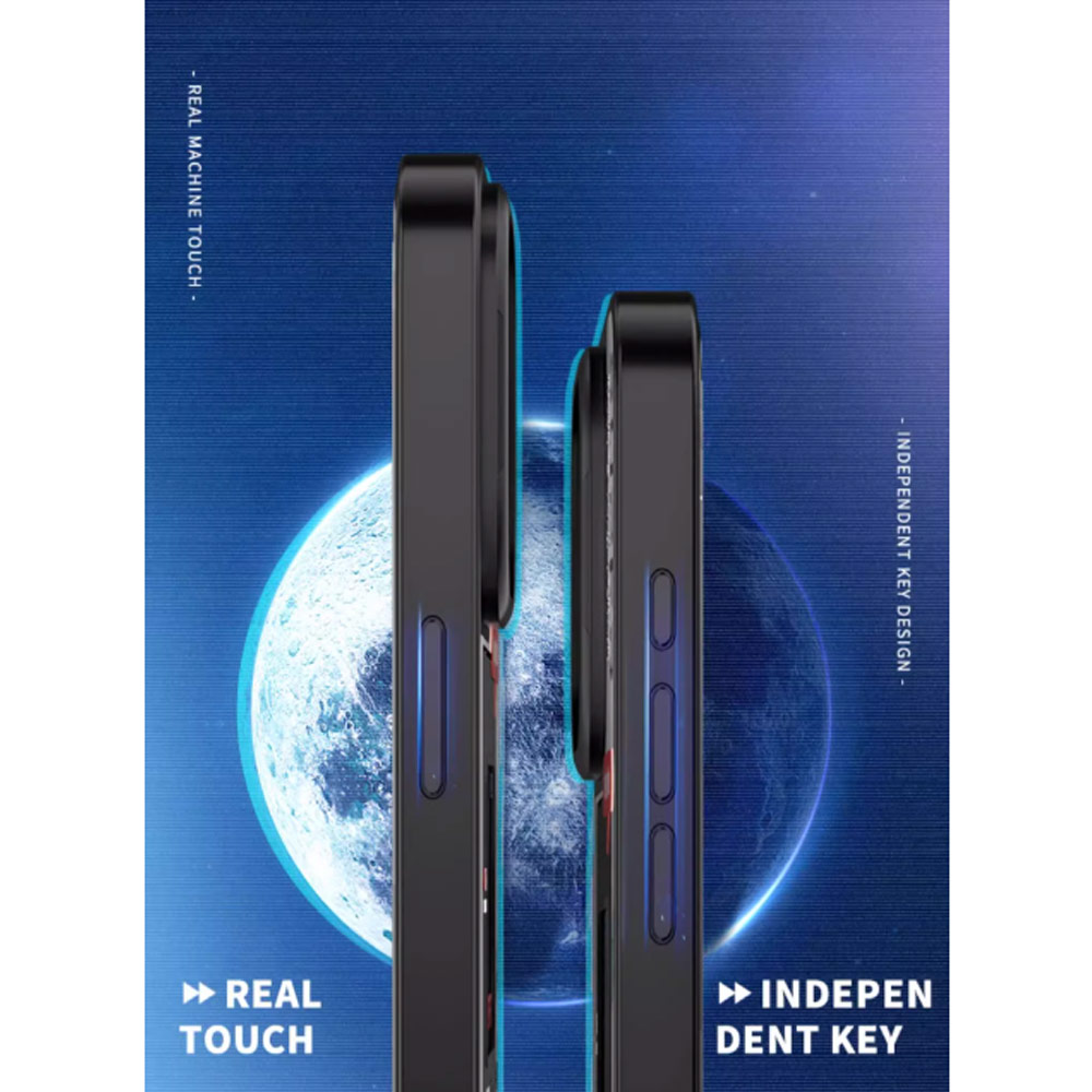 Picture of Apple iPhone 15 Pro Max 6.7 Case | Red Design Selected Mecha Motherboard Chipset Design Magnetic Case Casing for iPhone 15 Pro Max 6.7