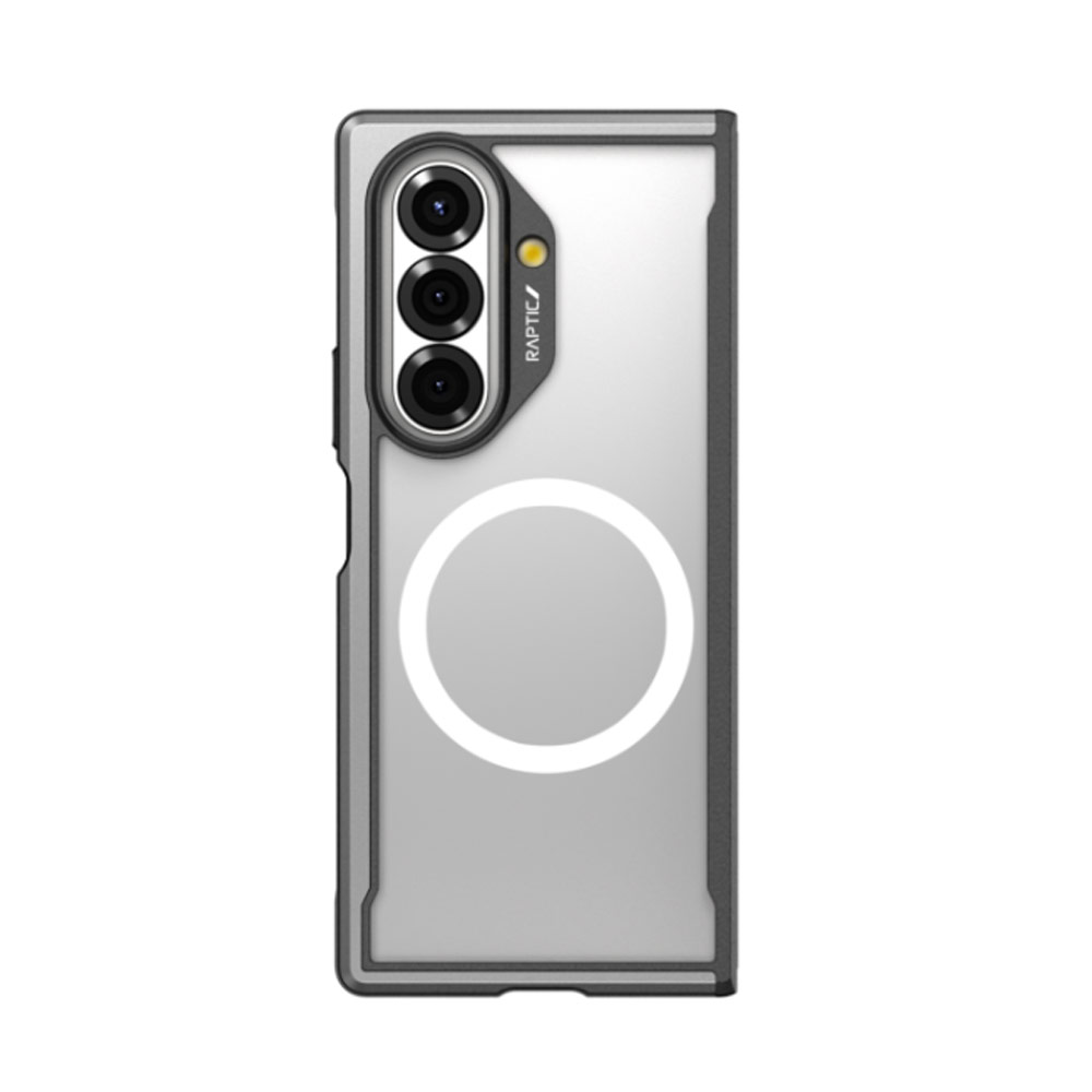 Picture of Samsung Galaxy Z Fold 7 Case | Raptic Galaxy Z Fold7 Shield Classic Magnetic Compatible Case for Galaxy Z Fold 7 (Black)