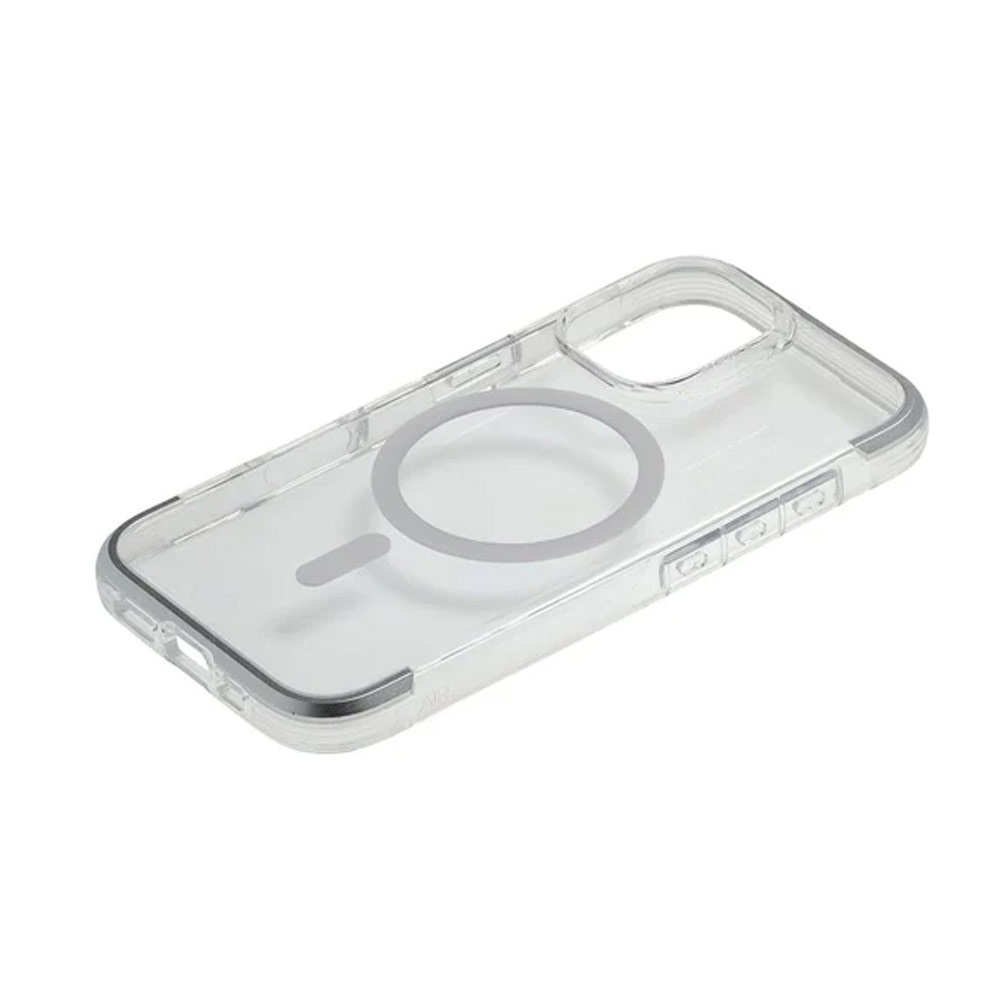 Picture of Apple iPhone 16 Pro Max 6.9 Case | Raptic Air MgSafe Magnetic Compatible Drop Protection Case for iPhone 16 Pro Max 6.9 (Silver)