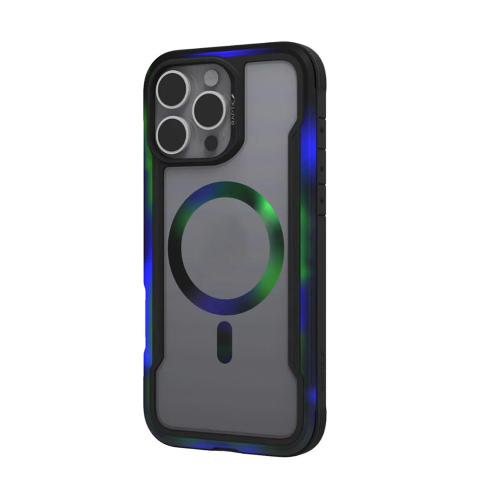 Picture of Apple iPhone 16 Pro Max 6.9 Case | Raptic Shield 2.0 MgSafe Magnetic Compatible Drop Protection Case for iPhone 16 Pro Max 6.9 (Onyx)