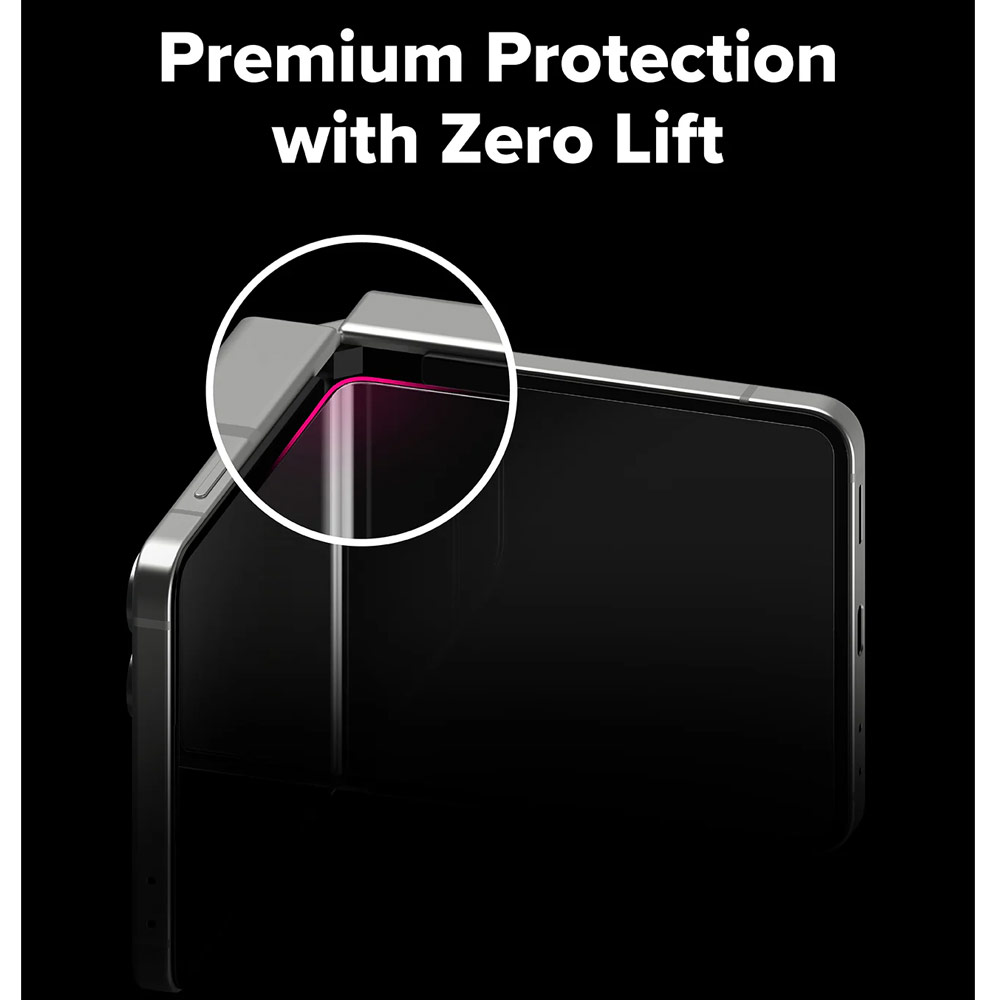 Picture of Samsung Galaxy Z Flip 7 Screen Protector | Ringke 3 in 1 Cover Display Tempered Glass Inner Screen Protector Hinge Protector for Samsung Galaxy Z Flip 7