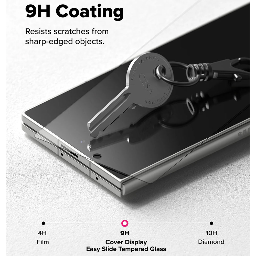 Picture of Samsung Galaxy Z Fold 7 Screen Protector | Ringke 3 in 1 Screen Protector Dual Easy Film Interior Screen Protector Display Cover Tempered Glass Hinge Protector for Samsung Galaxy Z Fold 7