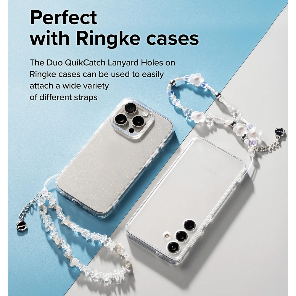 Picture of Ringke Beaded Strap Fashion Beaded Hanging Chain Phone Lanyard Wrist Strap (GEMSTONE MONOTONE)
