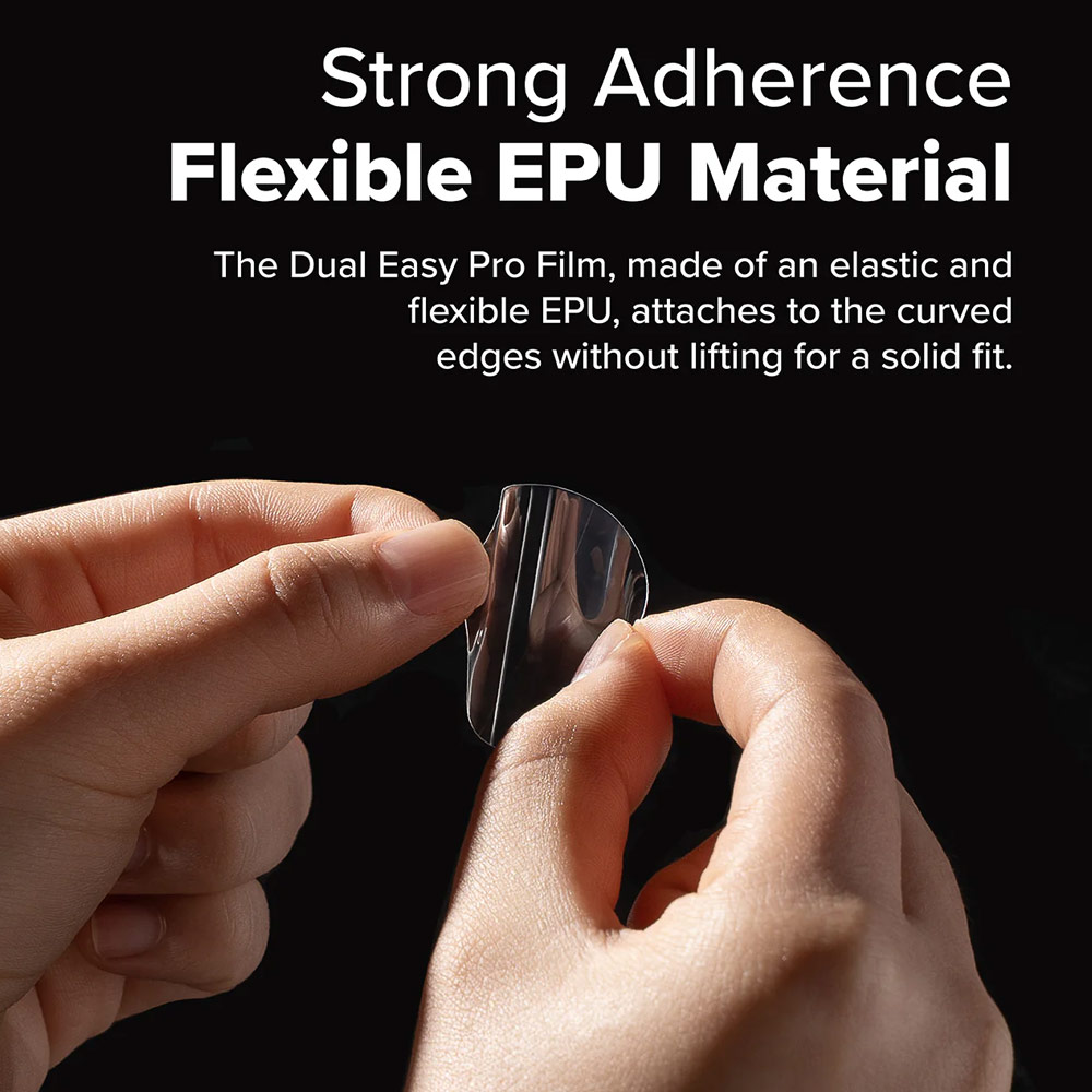 Picture of Google Pixel Watch 4 45mm Screen Protector | Ringke Screen Protector Dual Easy Film Pro High Quality EPU Self Healing Anti Finger Print Soft Screen Protector for Google Pixel Watch 4 45mm (Clear) 2pcs