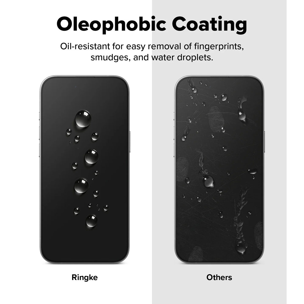 Picture of Apple iPhone Air 6.5 Screen Protector | Ringke Easy Slide Tempered Glass Screen Protector for iPhone Air 6.5 (Clear) 2pcs