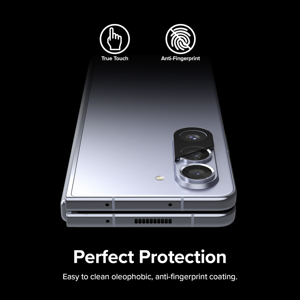 Picture of Samsung Galaxy Z Fold 5 | Ringke Full Cover Tempered Glass Camera Lens Protector Glass for Samsung Galaxy Z Fold 5 (2pcs Pack)