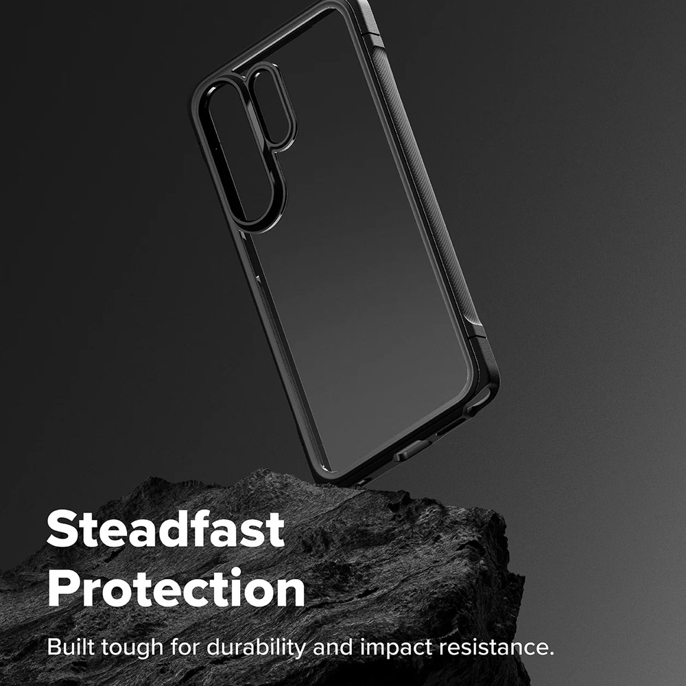 Picture of Samsung Galaxy S26 Ultra Case | Ringke Fusion Bold Transparent Protection Case for Samsung Galaxy S26 Ultra (Black)