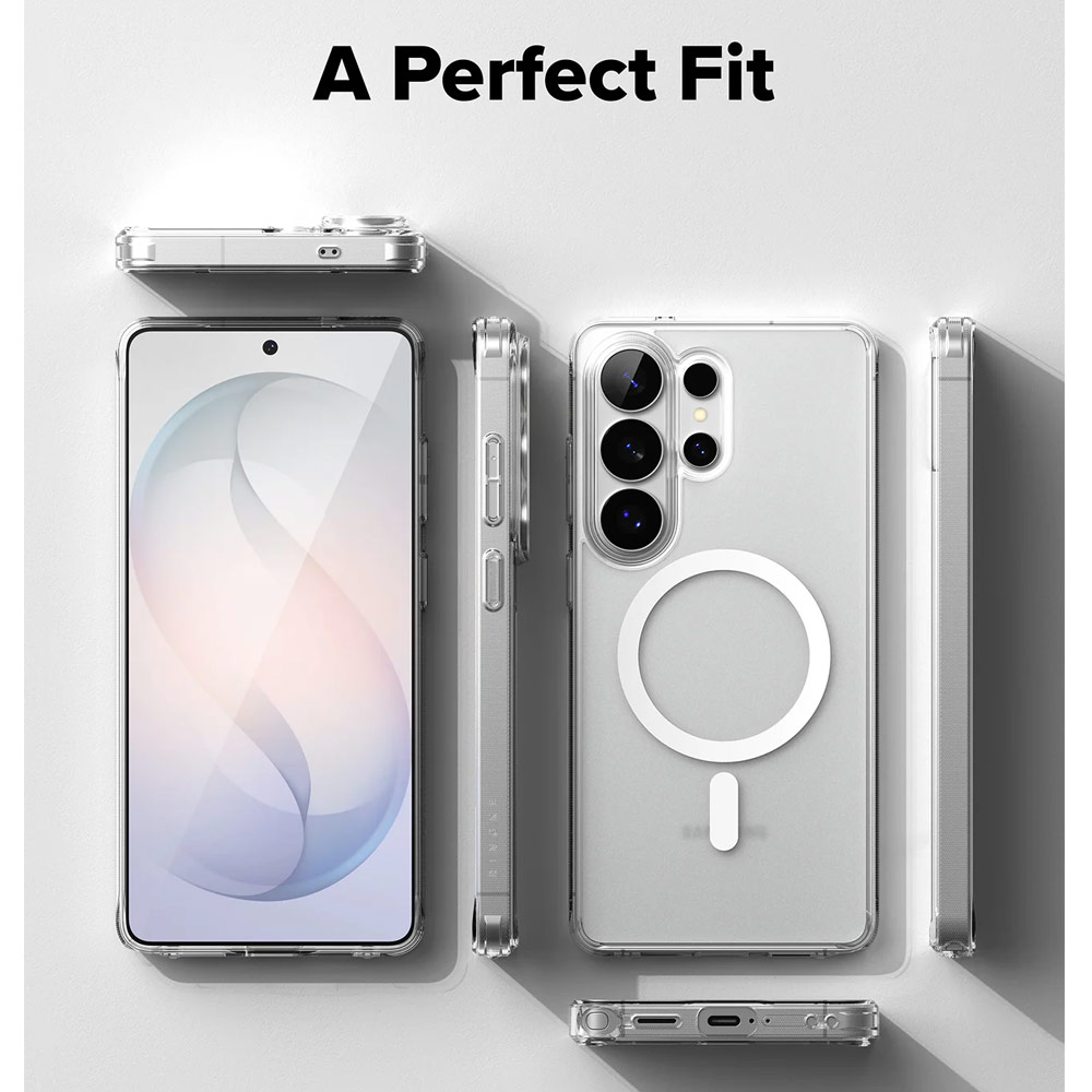 Picture of Samsung Galaxy S26 Ultra Case | Ringke Fusion Magnetic Transparent Protection Case for Samsung Galaxy S26 Ultra (Matte)