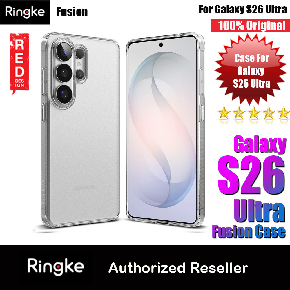 Picture of Ringke Fusion Transparent Protection Case for Samsung Galaxy S26 Ultra (Matte) Samsung Galaxy S26 Ultra- Samsung Galaxy S26 Ultra Cases, Samsung Galaxy S26 Ultra Covers, iPad Cases and a wide selection of Samsung Galaxy S26 Ultra Accessories in Malaysia, Sabah, Sarawak and Singapore 