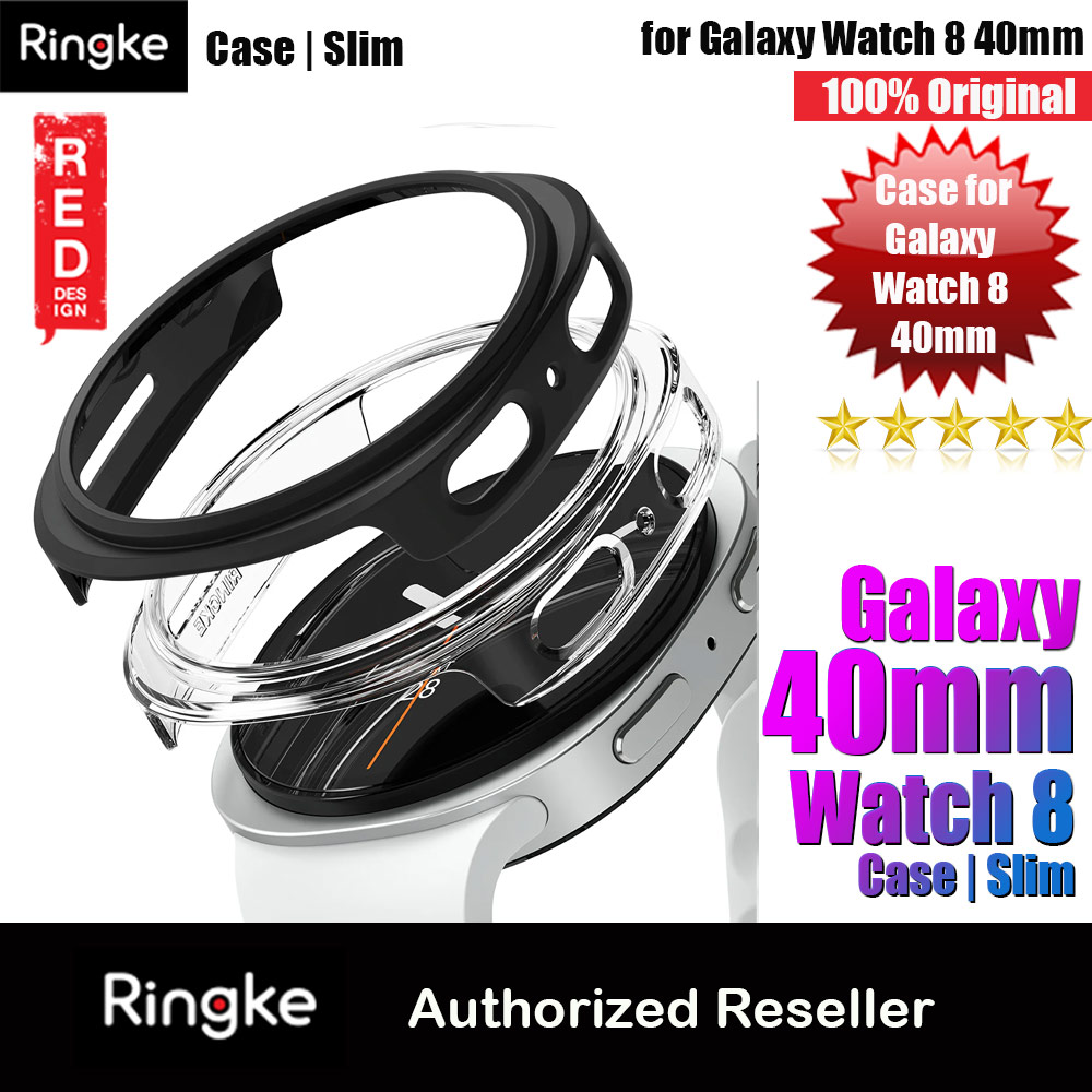Picture of Ringke Slim Protection Case for Samsung Galaxy Watch 8 40mm (Clear Matte Black) Samsung Galaxy Watch 8 40mm- Samsung Galaxy Watch 8 40mm Cases, Samsung Galaxy Watch 8 40mm Covers, iPad Cases and a wide selection of Samsung Galaxy Watch 8 40mm Accessories in Malaysia, Sabah, Sarawak and Singapore 