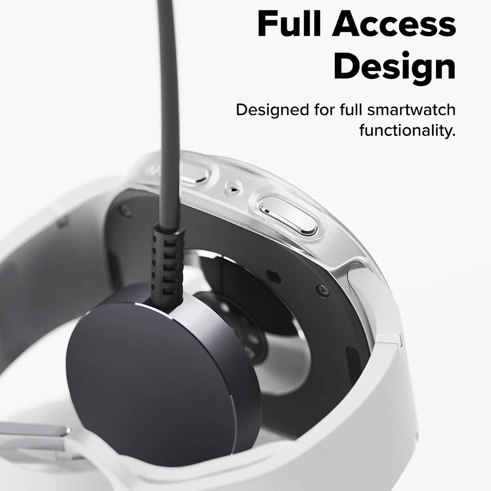 Picture of Samsung Galaxy Watch 8 44mm Case | Ringke Slim Protection Case for Samsung Galaxy Watch 8 44mm (Clear Alpine Clear)