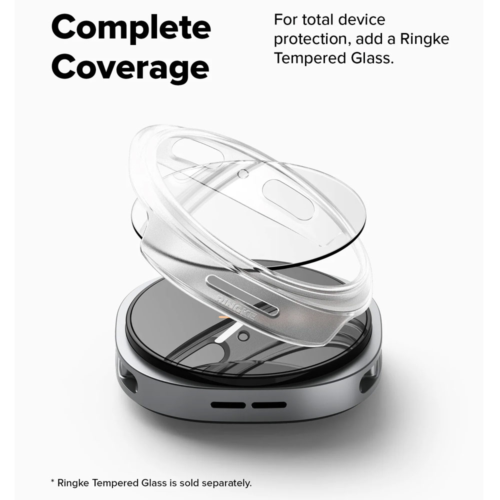 Picture of Samsung Galaxy Watch 8 44mm Case | Ringke Slim Protection Case for Samsung Galaxy Watch 8 44mm (Clear Alpine Clear)