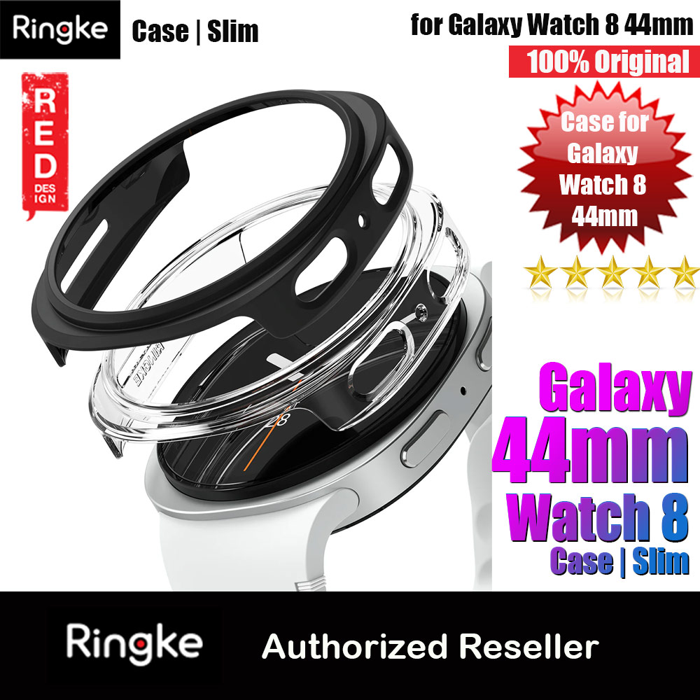 Picture of Ringke Slim Protection Case for Samsung Galaxy Watch 8 44mm (Clear Matte Black) Samsung Galaxy Watch 8 44mm- Samsung Galaxy Watch 8 44mm Cases, Samsung Galaxy Watch 8 44mm Covers, iPad Cases and a wide selection of Samsung Galaxy Watch 8 44mm Accessories in Malaysia, Sabah, Sarawak and Singapore 