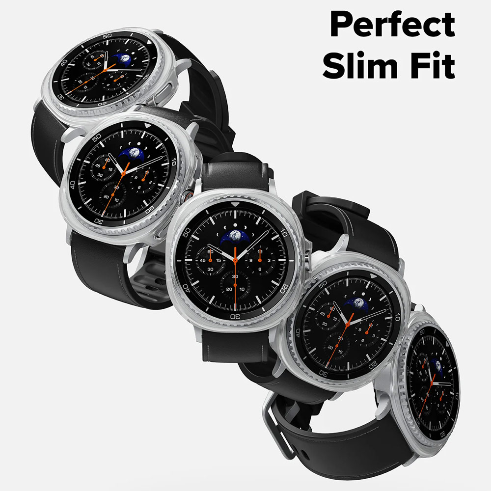 Picture of Samsung Galaxy Watch 8 Classic 46mm Case | Ringke Slim Protection Case for Samsung Galaxy Watch 8 Classic 46mm (Clear Alpine Clear)