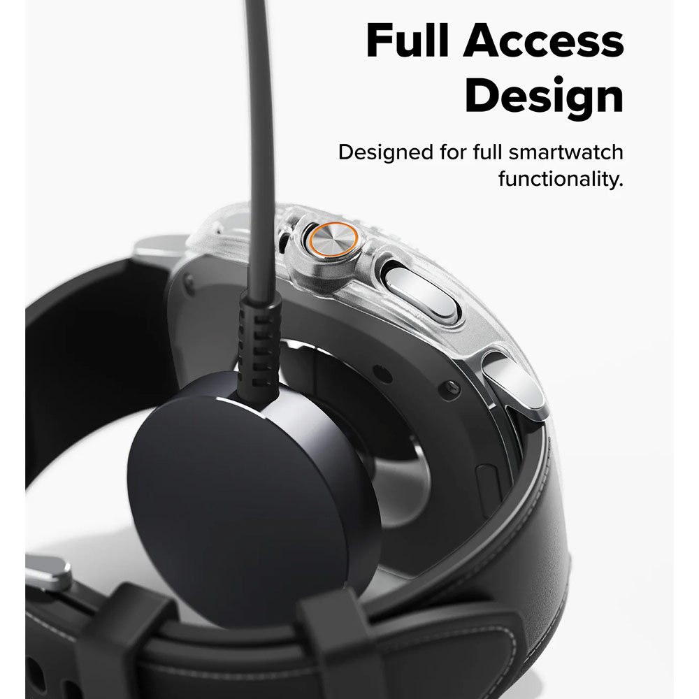 Picture of Samsung Galaxy Watch 8 Classic 46mm Case | Ringke Slim Protection Case for Samsung Galaxy Watch 8 Classic 46mm (Clear Alpine Clear)