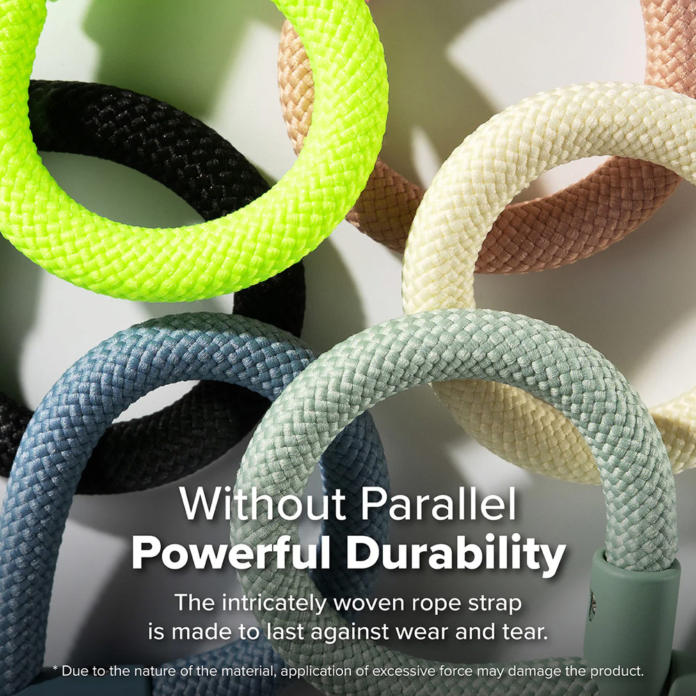 Picture of Ringke Holder Link Flow Finger Ring Strap Phone Strap for closed-bottom phone case (Butter Yellow)