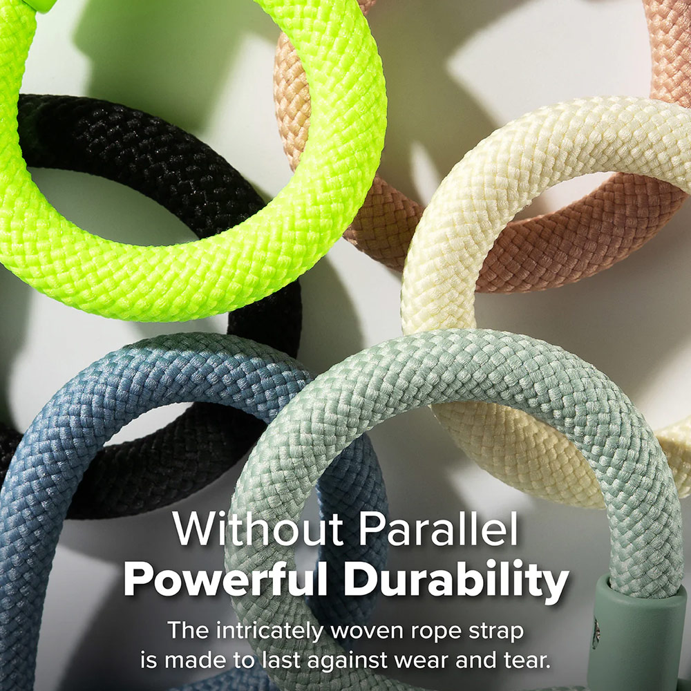 Picture of Ringke Holder Link Flow Finger Ring Strap Phone Strap for closed-bottom phone case (Orange Pink)