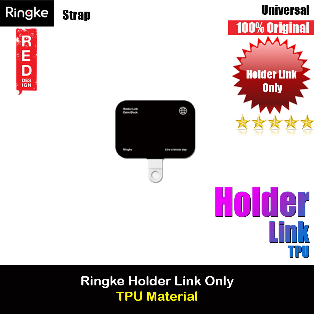 Picture of Ringke Holder Link for closed-bottom phone case (Calm Black) Red Design- Red Design Cases, Red Design Covers, iPad Cases and a wide selection of Red Design Accessories in Malaysia, Sabah, Sarawak and Singapore 