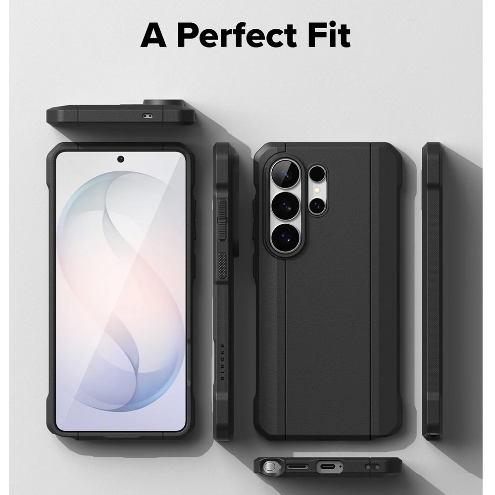 Picture of Samsung Galaxy S26 Ultra Case | Ringke Onyx Alpha Magnetic Drop Protection Case for Samsung Galaxy S26 Ultra (Black)