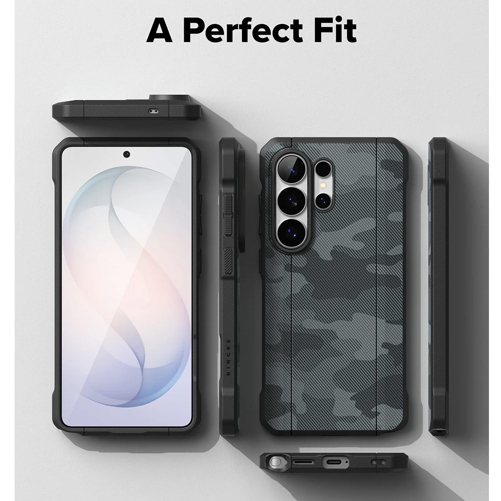 Picture of Samsung Galaxy S26 Ultra Case | Ringke Onyx Alpha Magnetic Drop Protection Case for Samsung Galaxy S26 Ultra (Camo Black)
