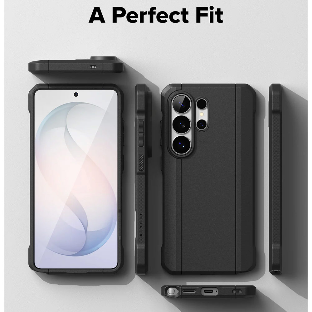 Picture of Samsung Galaxy S26 Ultra Case | Ringke Onyx Alpha Drop Protection Case for Samsung Galaxy S26 Ultra (Black)