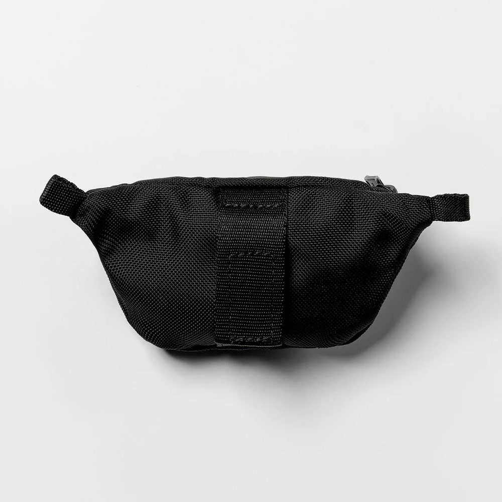 Picture of Ringke Mini Pouch Sling Bag Miniature with Zipper Closure with Carabiner for Small Gadgets (Black)