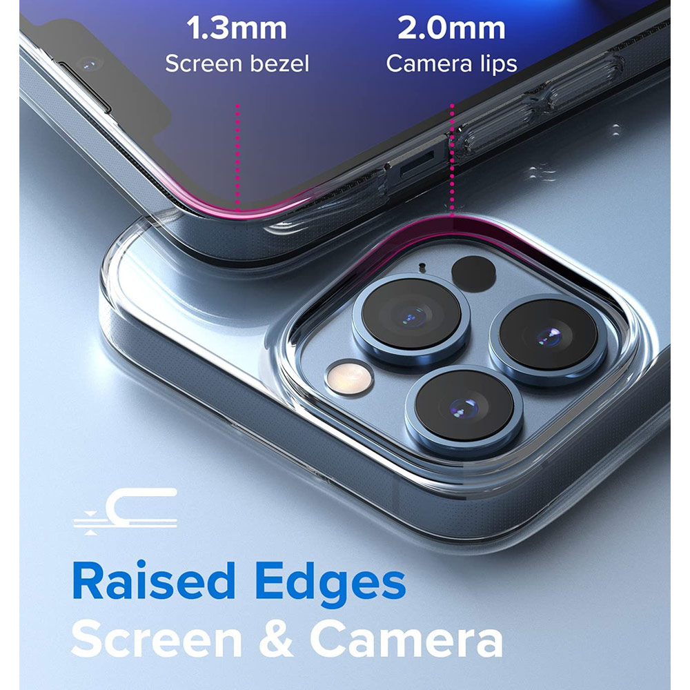 Picture of Apple iPhone 13 Pro 6.1 Case | Ringke Air Soft TPU Protection Case for Apple iPhone 13 Pro 6.1 (Clear)