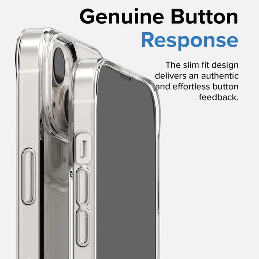 Picture of Apple iPhone 14 6.1 Case | Ringke Air Slim Thin Soft TPU Case for Apple iPhone 14 6.1 (Clear)