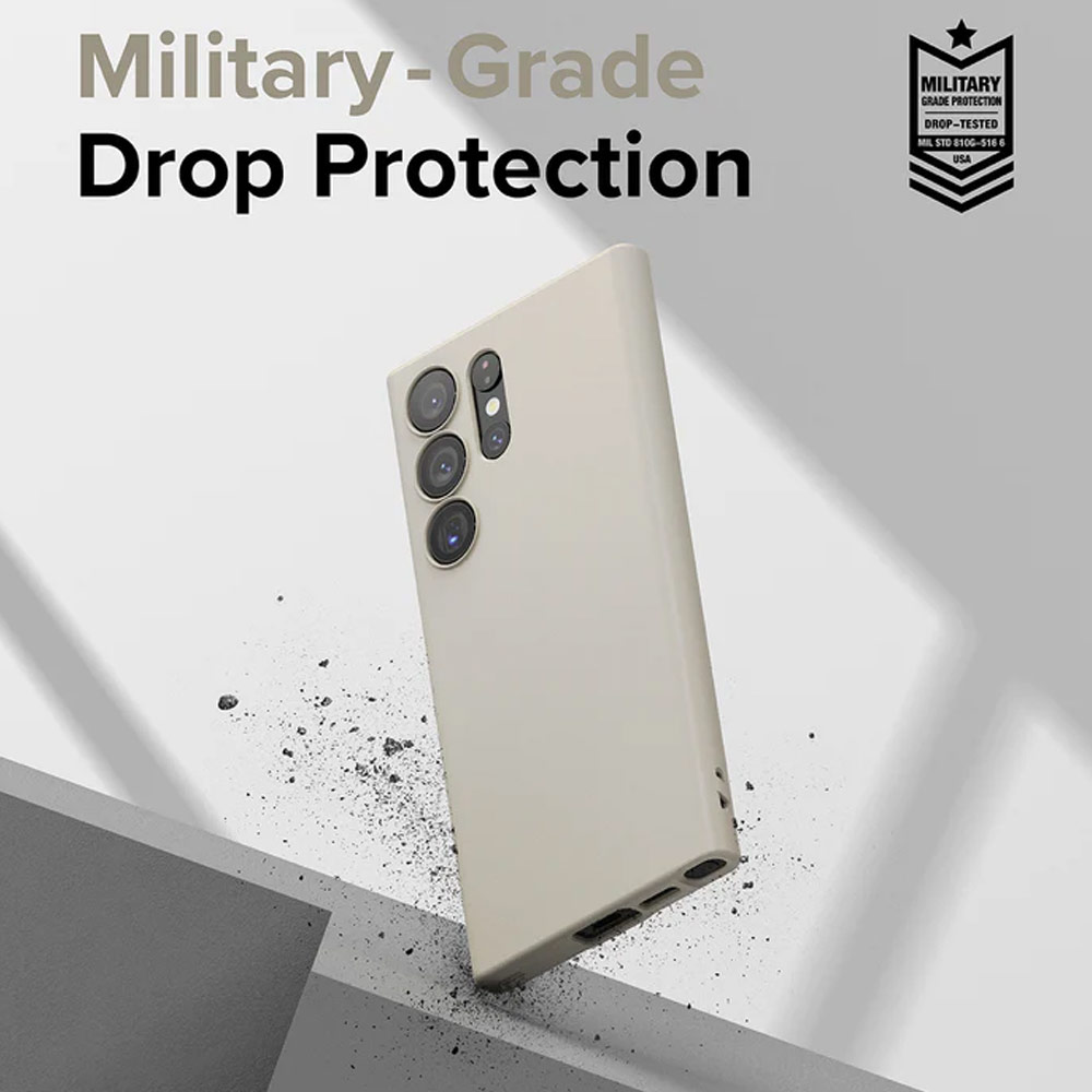 Picture of Samsung Galaxy S23 Ultra Case | Ringke Air S Slim Lightweight Soft Material Protection Case for Samsung Galaxy S23 Ultra (Quite Green)