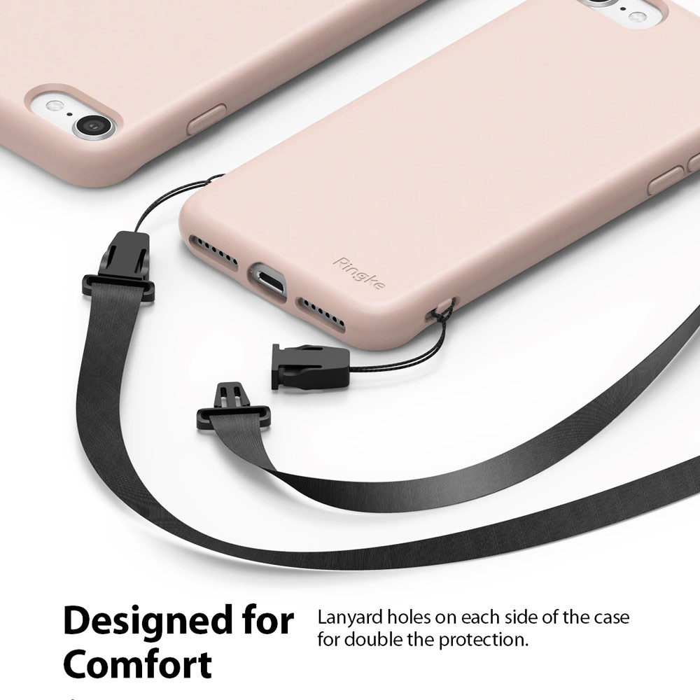 Picture of Apple iPhone 7 4.7 Case | Ringke Air S Protection Case for iPhone SE 2020 2022 iPhone 7 iPhone 8 Case (Black)